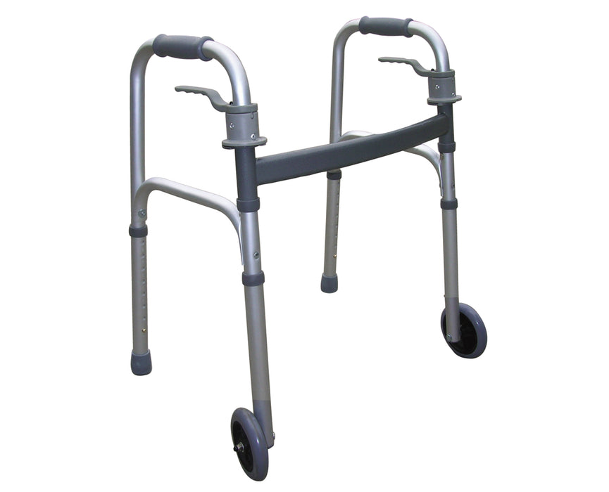 Endurance Junior Trigger Silver with 5" Fixed Wheels