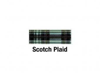 Designer Offset Handle Cane - Scotch Plaid - W1345SP