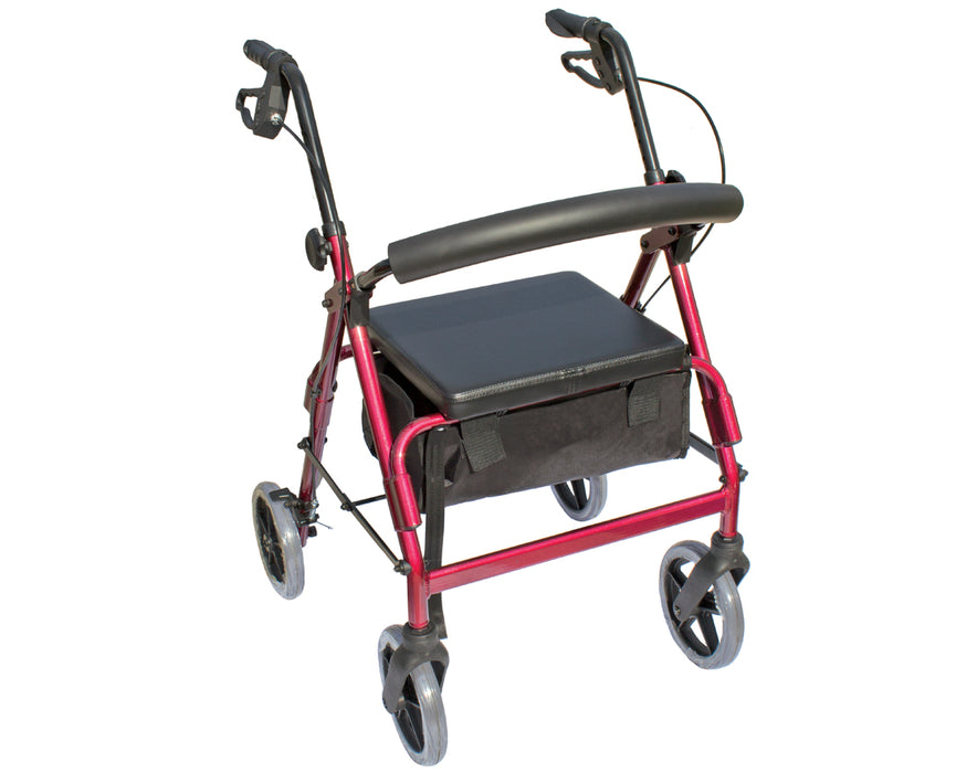 The Blazer 4 Wheel Walker, Red
