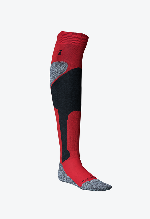 Winter Socks, Knee High, Red, L - AS103