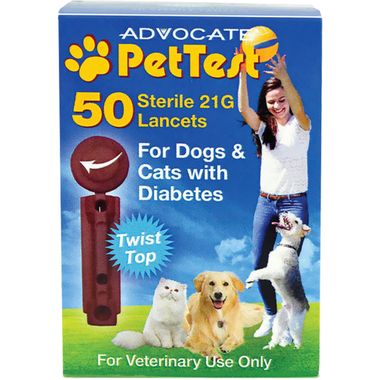 PetTest Twisttop Lancets 50/bx - PT-130