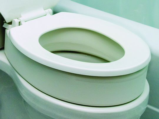 Toilet Seat Riser for Standard Size Bowl - B5080