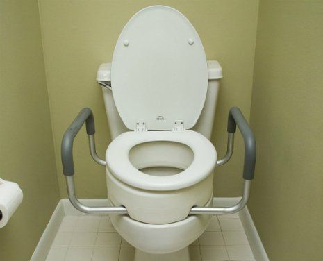 Toilet Seat Riser with Arms - Standard - B5082