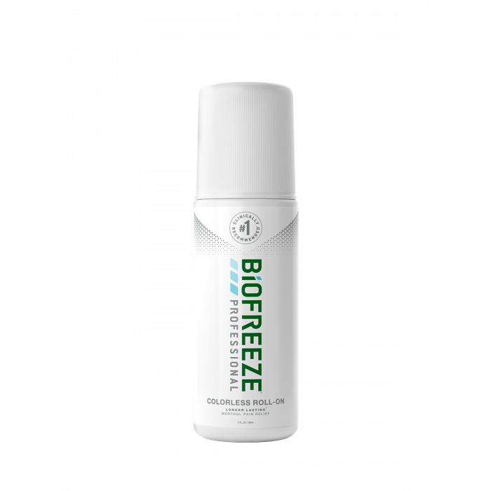 Biofreeze Professional, 3 oz Roll-On, Colorless, 12/bx  - 13419