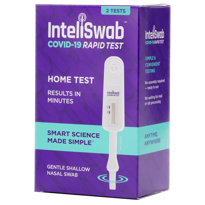 InteliSwab COVID 19 Rapid Test, OTC 2 Test Kit