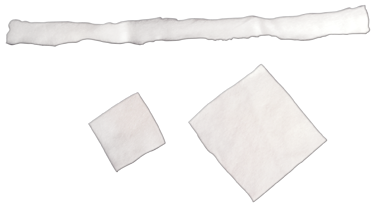 Calcium Alginate Dressings, 12" Ribbon, 5/bx (80 bx/plt)  - P157712 / 1