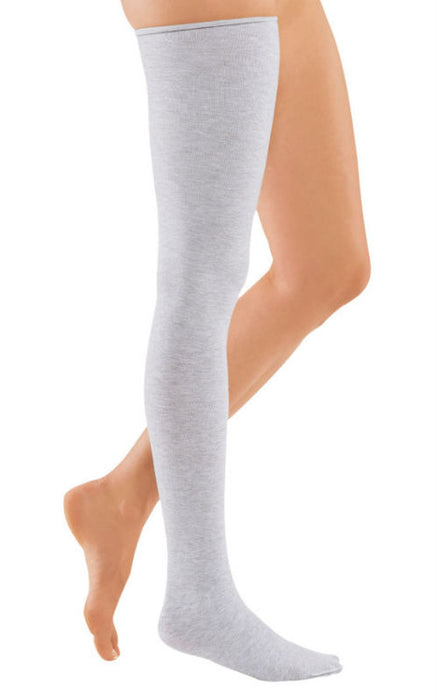COMFORT SILVER THIGH-HIGH SOCKS - RSOSS004P