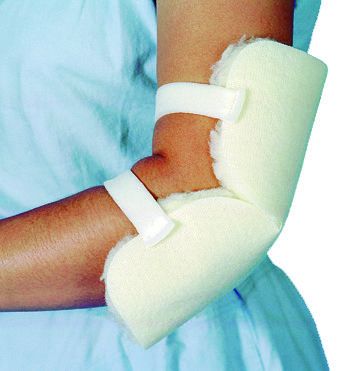 Sheepette Synth Lambskin Elbow Protectors - D5006