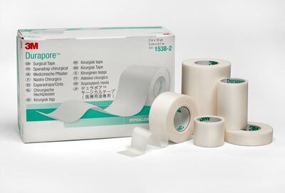 Surgical Tape 3" x 10 yds 4 rl/bx 10 bx/cs -Sold by EA - 1538-3
