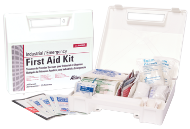 25 Person First Aid Kit, 158 pieces (10/cs, 40 cs/plt)  - P440025 / 1