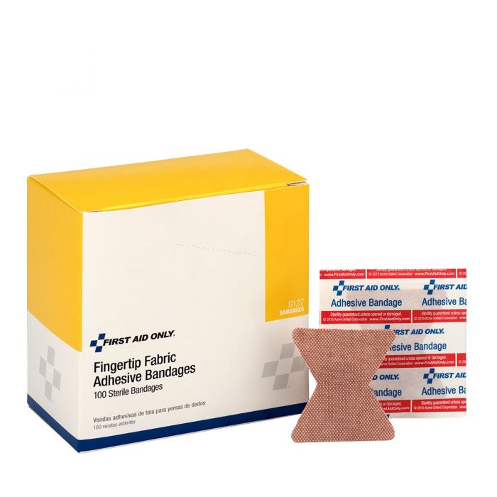 Fabric Fingertip Bandages, 100/box