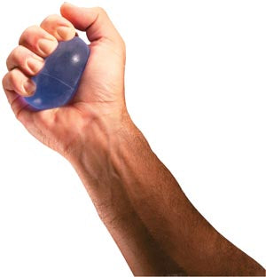 Hand Exerciser, XL Red/ Soft, Individually Packed, Exercise Illustrations included, Retail Packaged, 24 ea/cs (020135) (US Only)