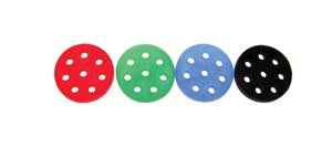 Hand X-Trainer, Set-1 Red, 1 Green, 1 Blue, 1 Black, Individually Packed, Exercise Illustrations Included, 4 ea/cs (022936) (US Only)