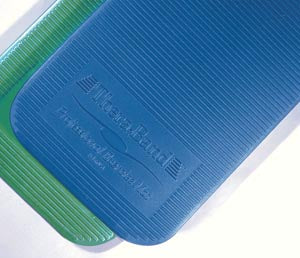 Exercise Mat, Blue, 24" x 75" x 1", Retail Packaged, Individually Packed in Clear Zipper Bag, 4 ea/cs (045030) (US Only)