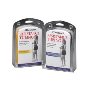 Resistance Tubing, Heavy (Blue & Black), 5 ft Cut Lengths in Retail Clam-Shell Packaging, 12 ea/cs (US Only)