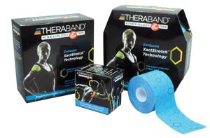 Kinesiology Tape, Standard Continuous Roll, Dispenser Box, 2" x 16.4ft, Hot Red/ Black Print, Latex-Free, 24/cs (091290) (US Only)