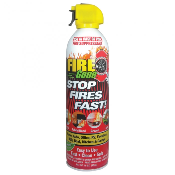 Fire Gone Extinguisher 16oz Can