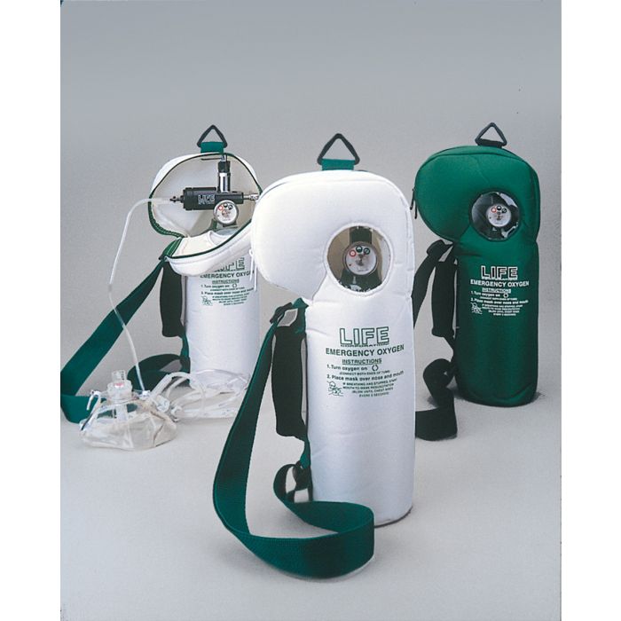 Oxygen Tank SoftPac, 6 LPM Fixed Flow