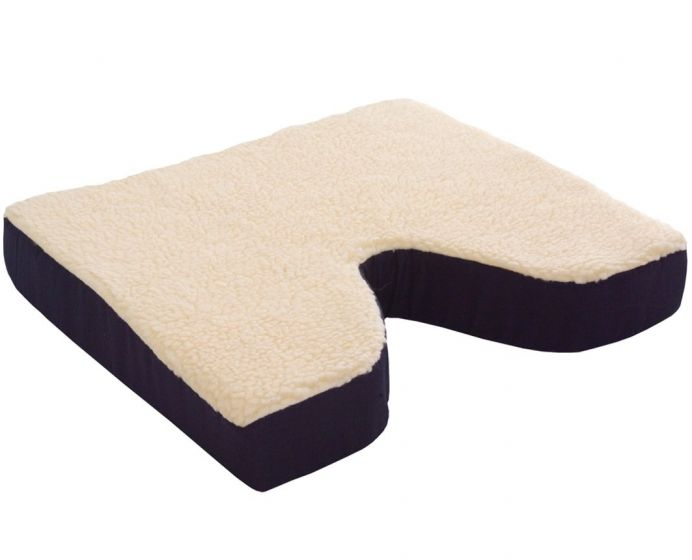 Fleece Coccyx Cushion - 18" x 16" x 3" - N1008