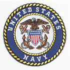 Military Patch, Assy, Navy, 4" DIA,W/Loop Fastener FDA Class II Medical Device* -ACC140244