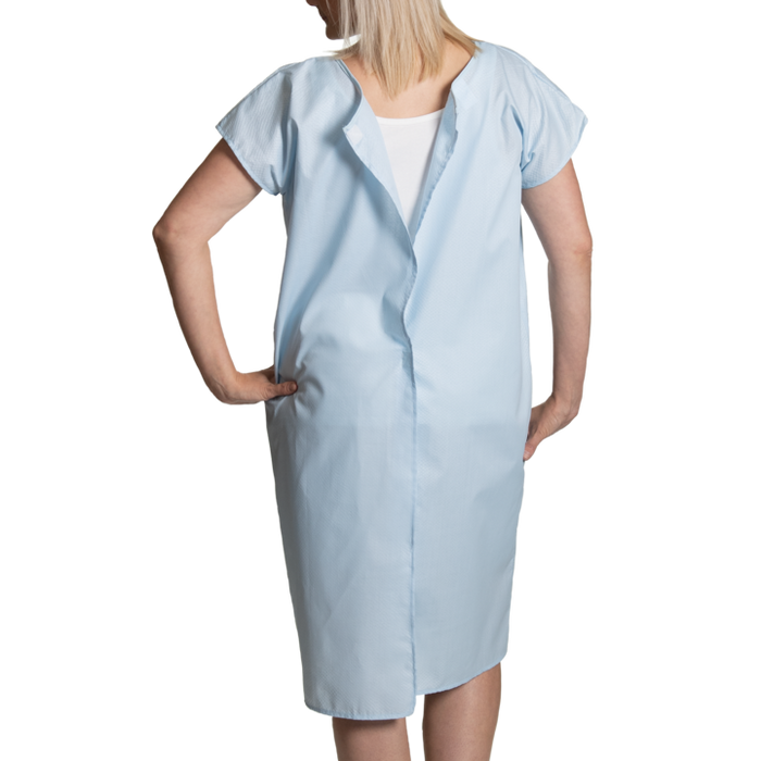 Patient Gown Blue M - PRO-953-MED