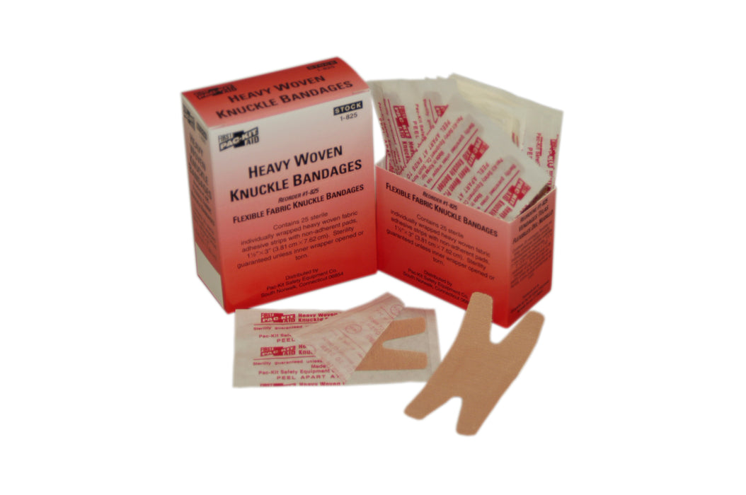 Heavy Woven Knuckle Bandages, 25/box