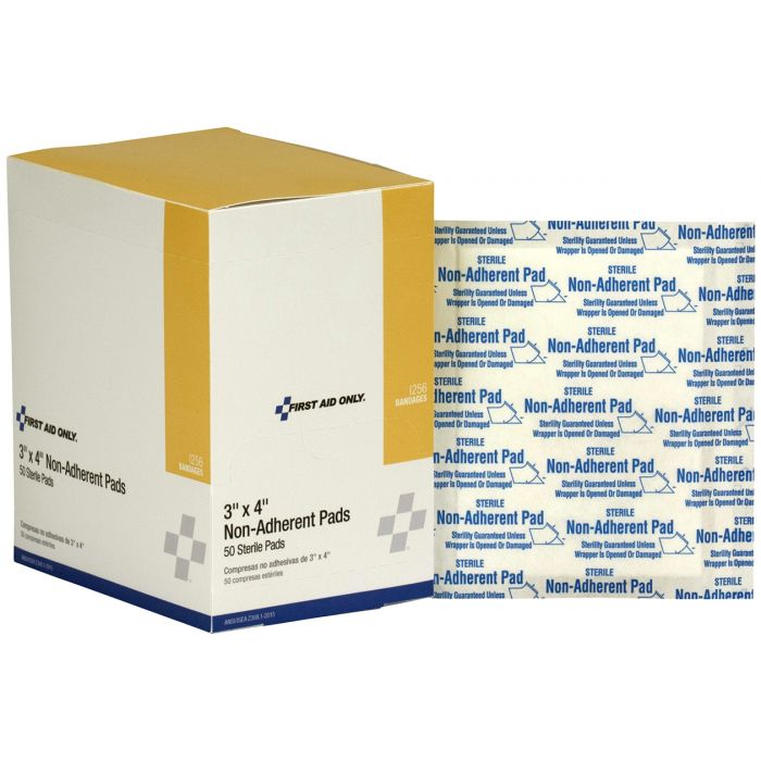 3"x4" Non-Adherent Pads, 50/box