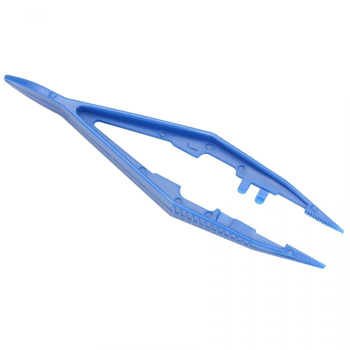 Forceps, Plastic, 4.25"