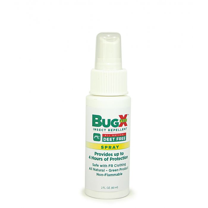 BugX DEET FREE Insect Repellent Spray, 2 oz. Bottle
