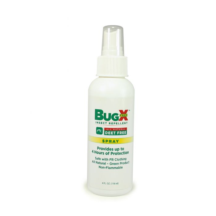 BugX DEET FREE Insect Repellent Spray, 4 oz. Bottle