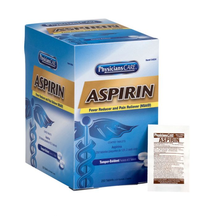 PhysiciansCare Aspirin 125x2/box