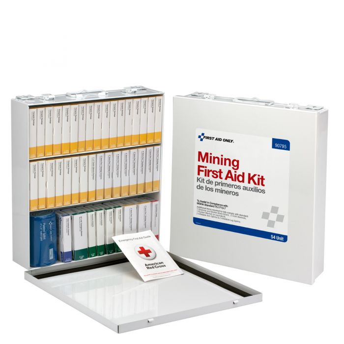 54 Unit MSHA Mining First Aid Kit