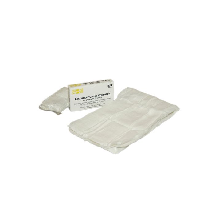 24"x72" Gauze Compress, 1/box