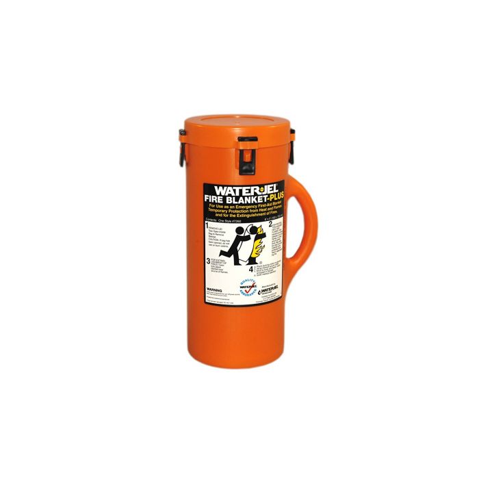 72"x60" WaterJel Fire Blanket Plus Canister