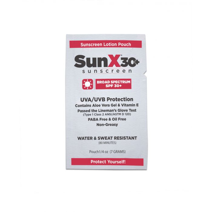 SunX30 Sunscreen Lotion Packets, 300/box