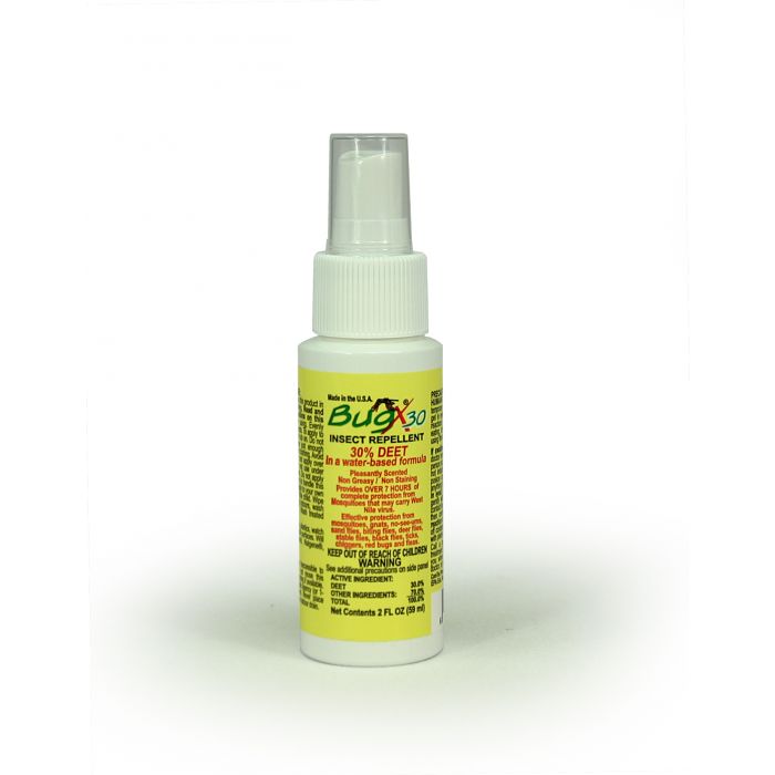 BugX30 Insect Repellent Spray DEET, 2 oz. Bottle