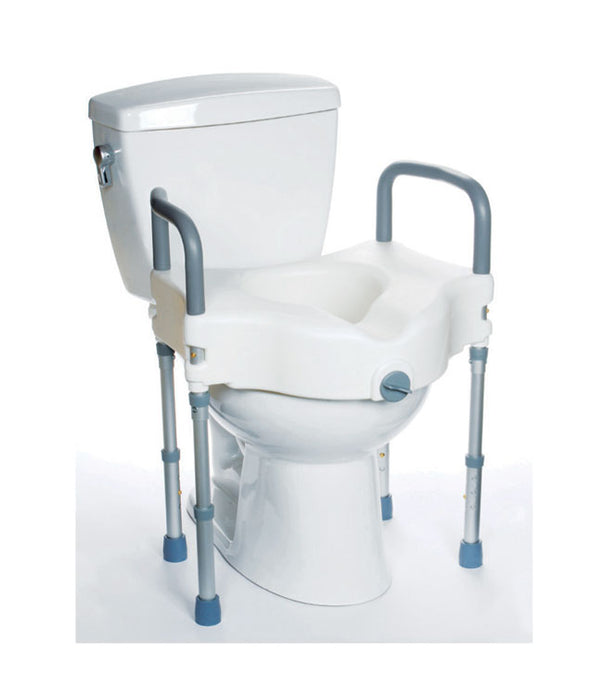 Raised Toilet Seat WIth Legs - MHRTSL