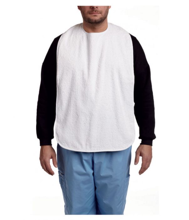 BIB TERRY CLOTH WITH TIE - MHBTWH