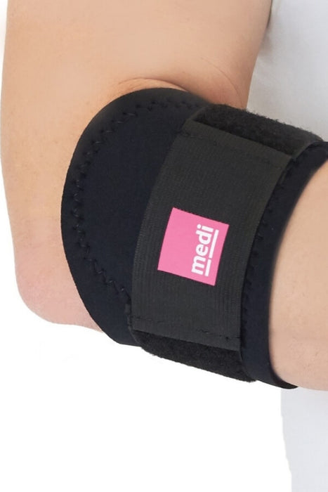 Tennis Elbow Strap With Pad Medi Size M Black - 87653