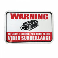 SVAT 12" x 18" Aluminum Video Surveillance Sign REFLECTIVE