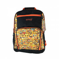 Emoji Bulletproof Backpack, ORANGE
