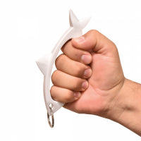 SHAR-KEY Self Defense Keychain WHITE