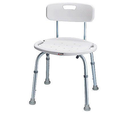 ADJUSTABLE BATH & SHOWER SEAT, WITH BACK - FGB651000000