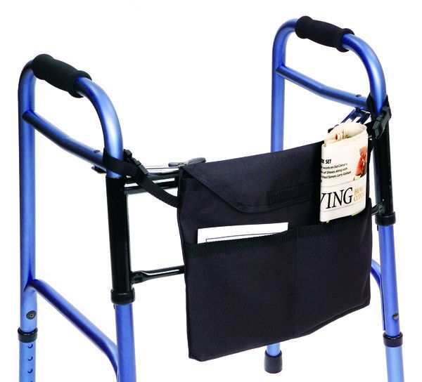 Nylon Pouch for Walkers - 3 Pocket - W1216