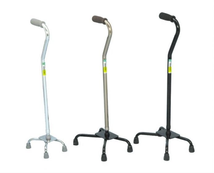 Large Base Quad Cane - Bronze - W1302BR